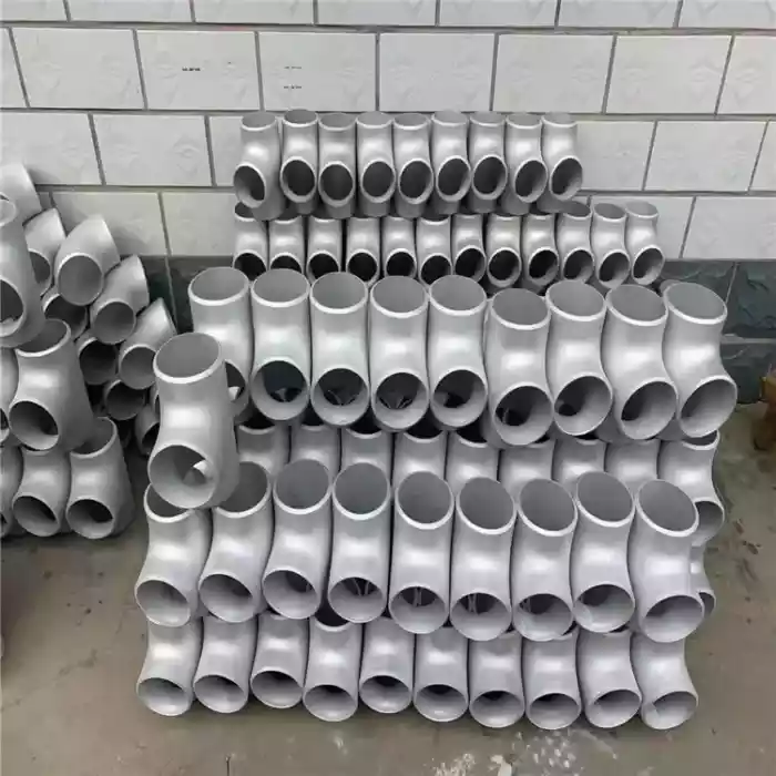 Butt Pipe Fitting Welded Stainless Steel Carbon Steel Tee-tee-steel Tee