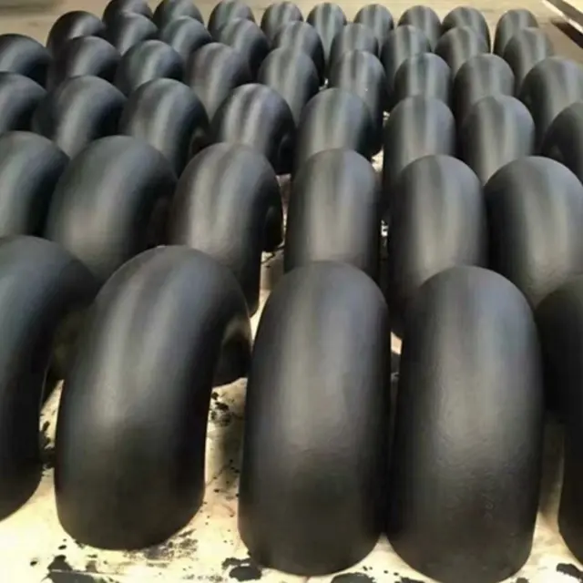 Flange Type Flexible Rubber Expansion Joint Plumbing For Adequate Inventory Multi-purpose Black Pipe Fittings Elbow - Image 4