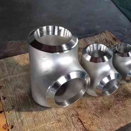 316L Stainless Steel Reducing Outlet Tees Pipe Tee Fitting for Corrosive Fluid Transport