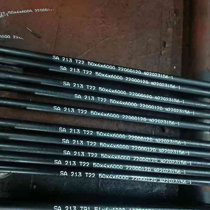 ASTM A213 T22 ASME SA213 T22 Heat Exchanger Tube Durable Build for Refinery Heat Processing Units - Image 3