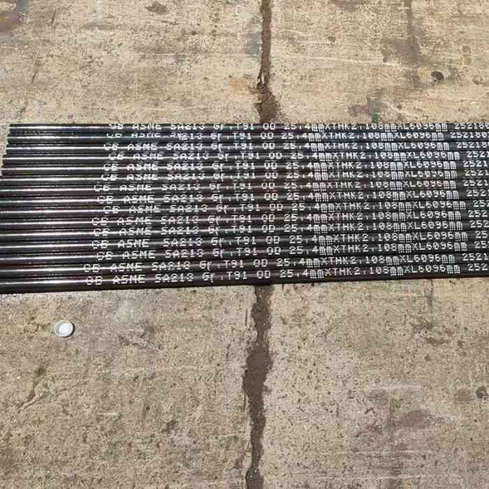 ASTM A213 T91 ASME SA213 T91 High Pressure Boiler Tube Seamless Construction for Industrial Steam Boilers - Image 2