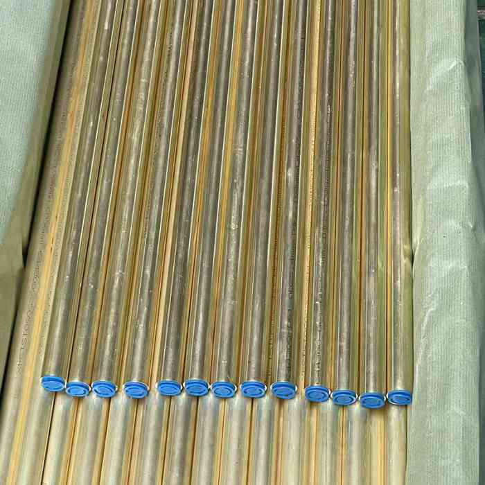 ASTM B135 C44300 ASME SB135 C44300 Condenser Tube Durable Build for Food Processing Cooling Equipment
