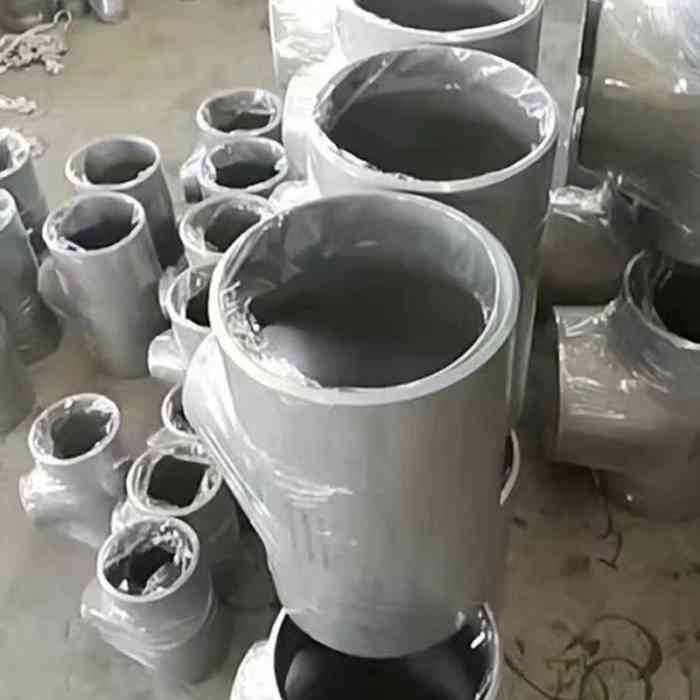 316L Stainless Steel Reducing Outlet Tees Pipe Tee Fitting for Corrosive Fluid Transport - Image 2