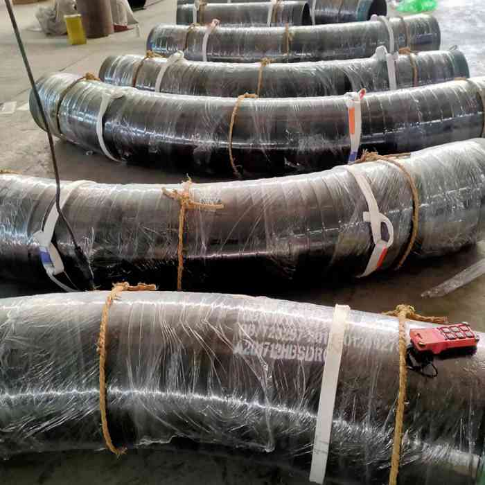 Carbon Steel Seamless Pipe Elbow Long Radius Return Butt-weld 90 Degree Elbow Wear Resistant for Mining Piping