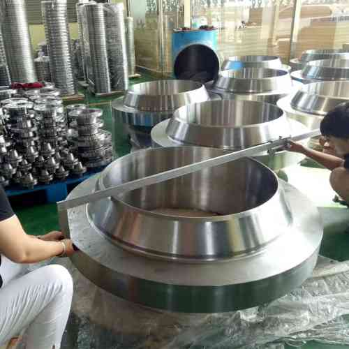 Machined Industrial Flange Set SW Flange BL Flange WN Flange High Precision for Laboratory Pipeline Applications