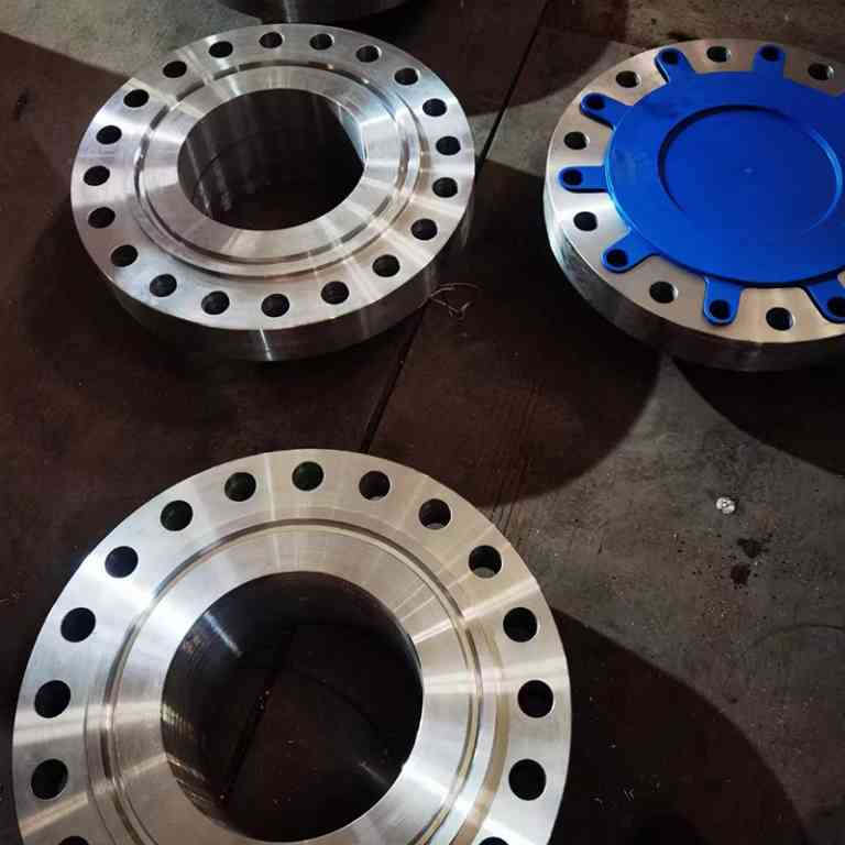 Machined Stainless Steel Industrial Pipeline Flange SW Flange Threaded ...