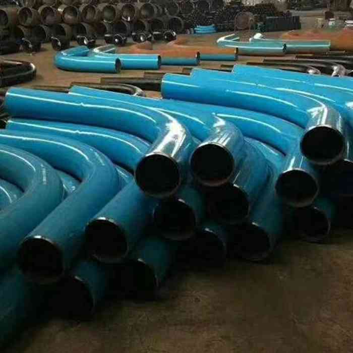 Nickel Alloy Butt-weld 90 Degree Elbow Short Radius Seamless Pipe Connector for Refineries