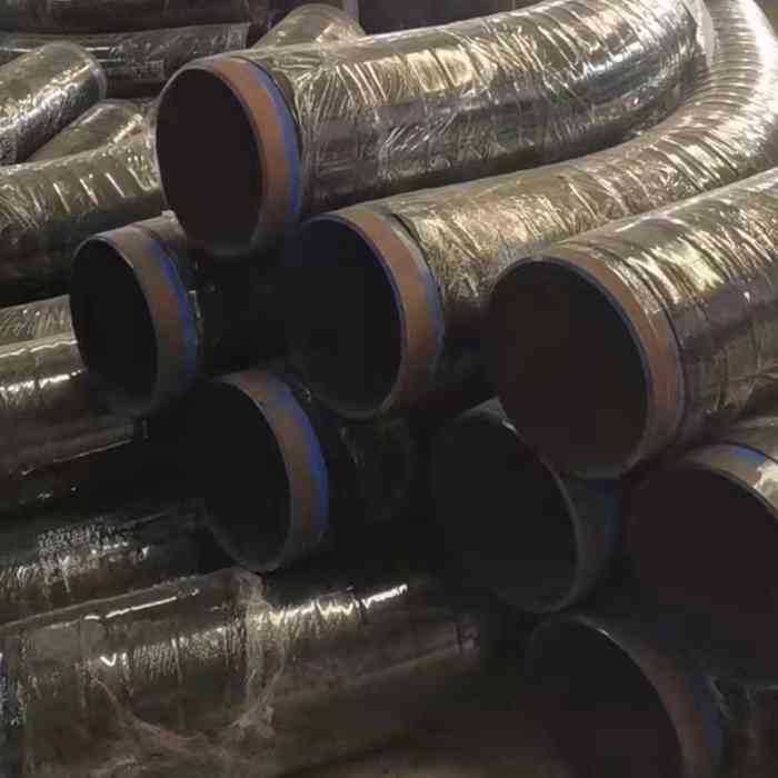 Stainless Steel Seamless Elbow Long Radius Elbow Socket-Welding Elbow Smooth Inner Wall for Hydraulic Pipes